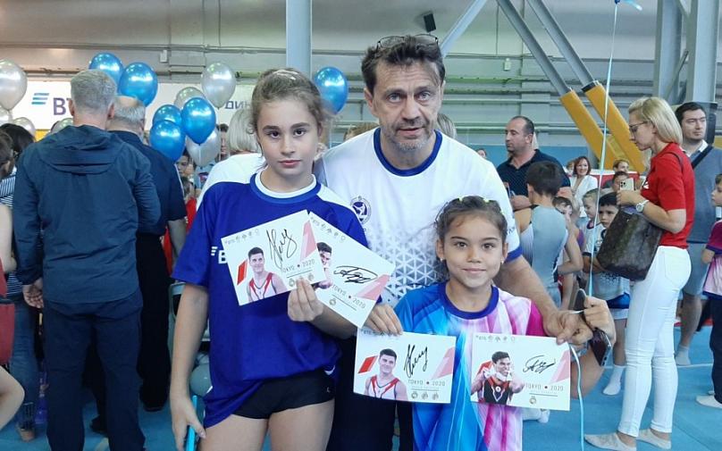 В столичном гимнастическом клубе «Динамо-Москва» имени Михаила Воронина состоялась встреча с олимпийскими чемпионами  