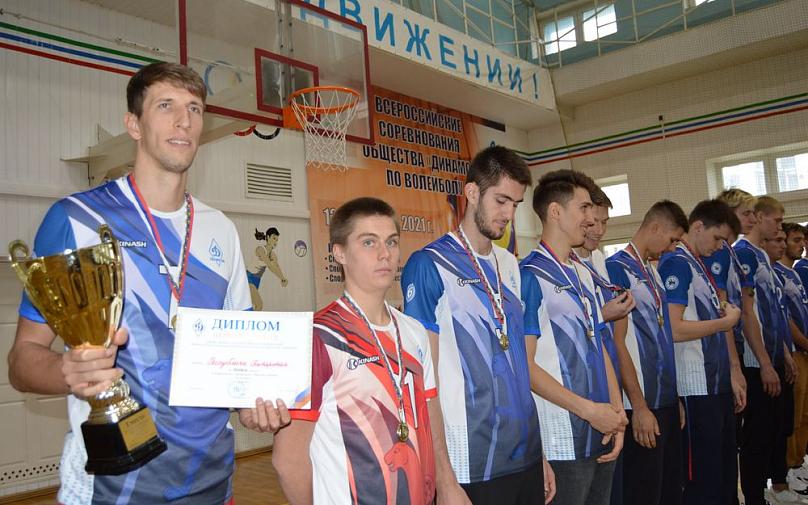 В Казани завершились Всероссийские соревнования Общества «Динамо» по волейболу