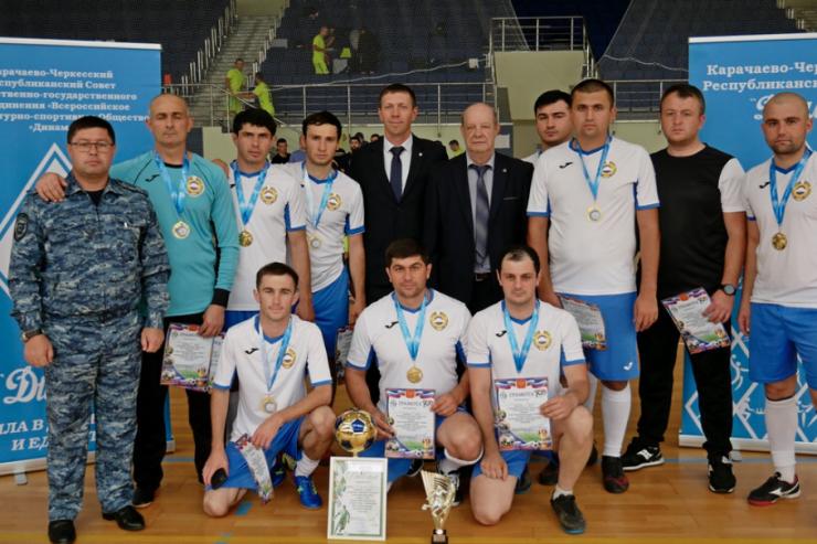 В Черкесске прошел динамовский чемпионат по мини-футболу