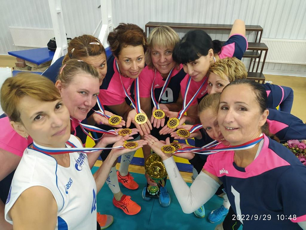 «Динамо-Татарстан» — победители Всероссийских соревнований по волейболу среди женских команд ветеранов