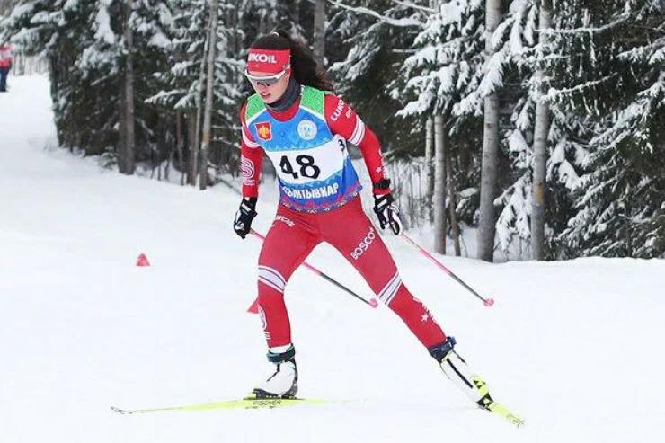 Динамовские лыжницы Непряева и Степанова завоевали золото и серебро в скиатлоне на 6-м этапе Кубка России 