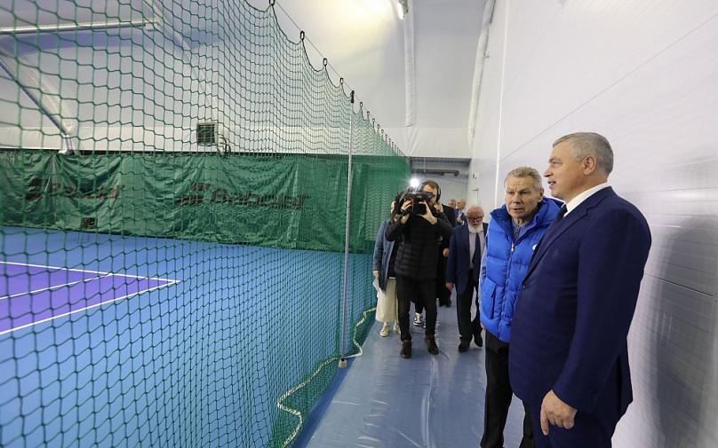 Динамовские теннисные корты на Петровке открылись после реконструкции