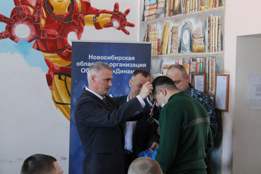 В Новосибирской воспитательной колонии наградили призеров всероссийской спартакиады