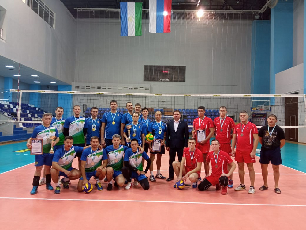 В Башкирии прошел чемпионат по волейболу
