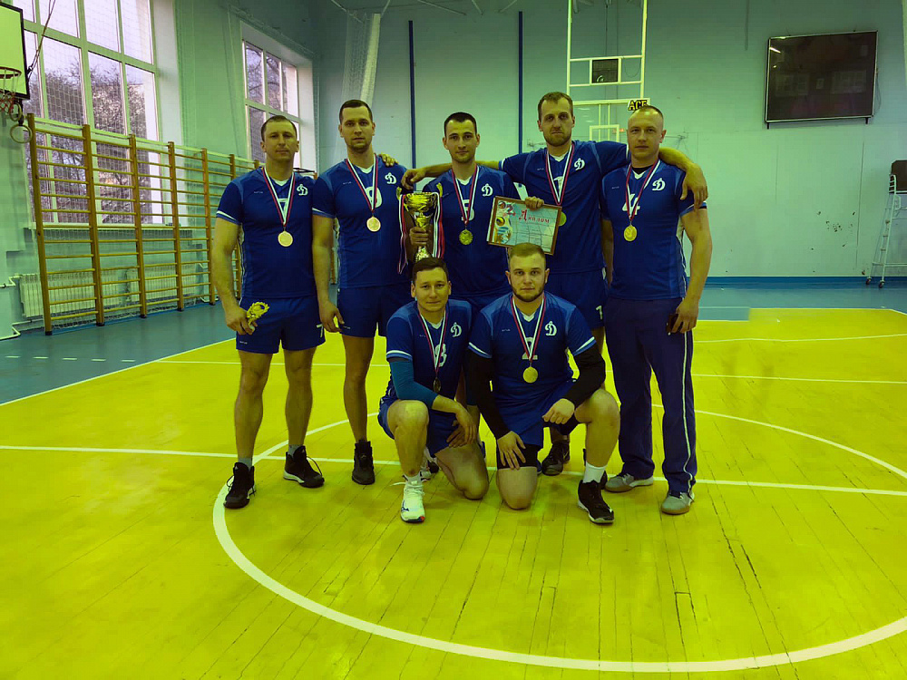 Волейболисты «Динамо» — чемпионы Амурской области