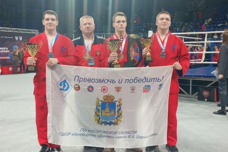 Костромские динамовцы — победители чемпионата мира по универсальному бою