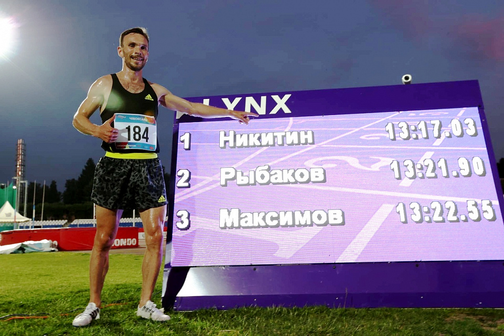 Динамовец Владимир Никитин одержал победу на чемпионате России