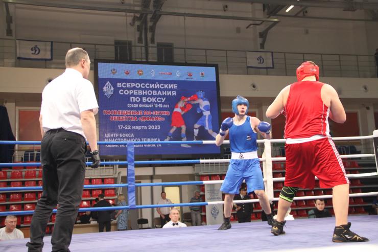 В Казани завершились всероссийские соревнования по боксу, посвященные 100-летию Общества «Динамо»