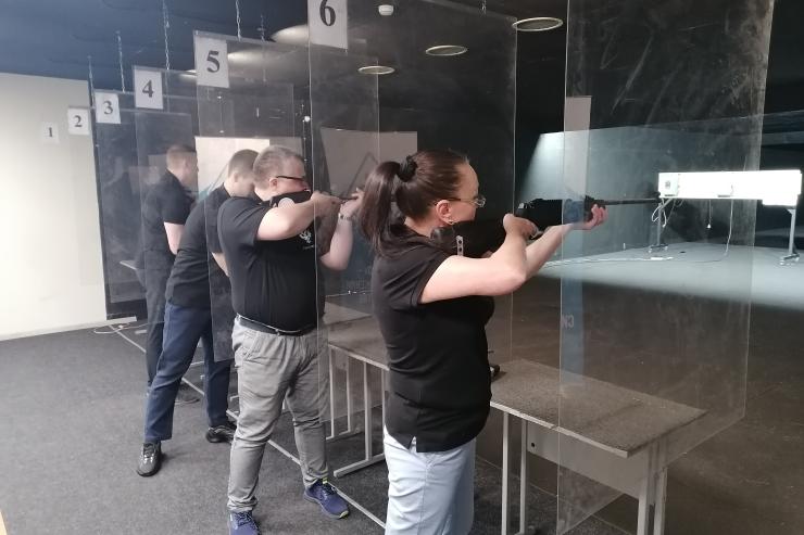 В Петрозаводске состоялись динамовские соревнования по стрельбе из пневматической винтовки