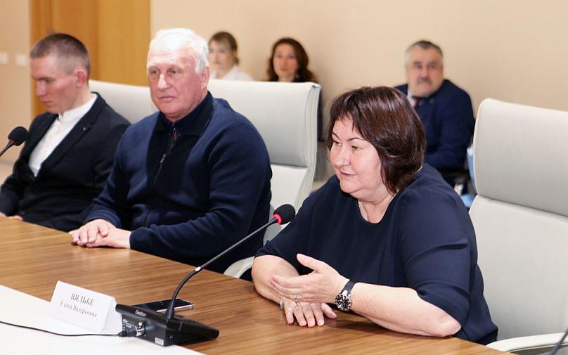 Встреча руководства Общества «Динамо» с делегацией Федерации лыжных гонок России