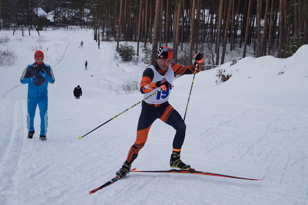 В Котовске динамовцы приняли участие в соревнованиях по лыжным гонкам