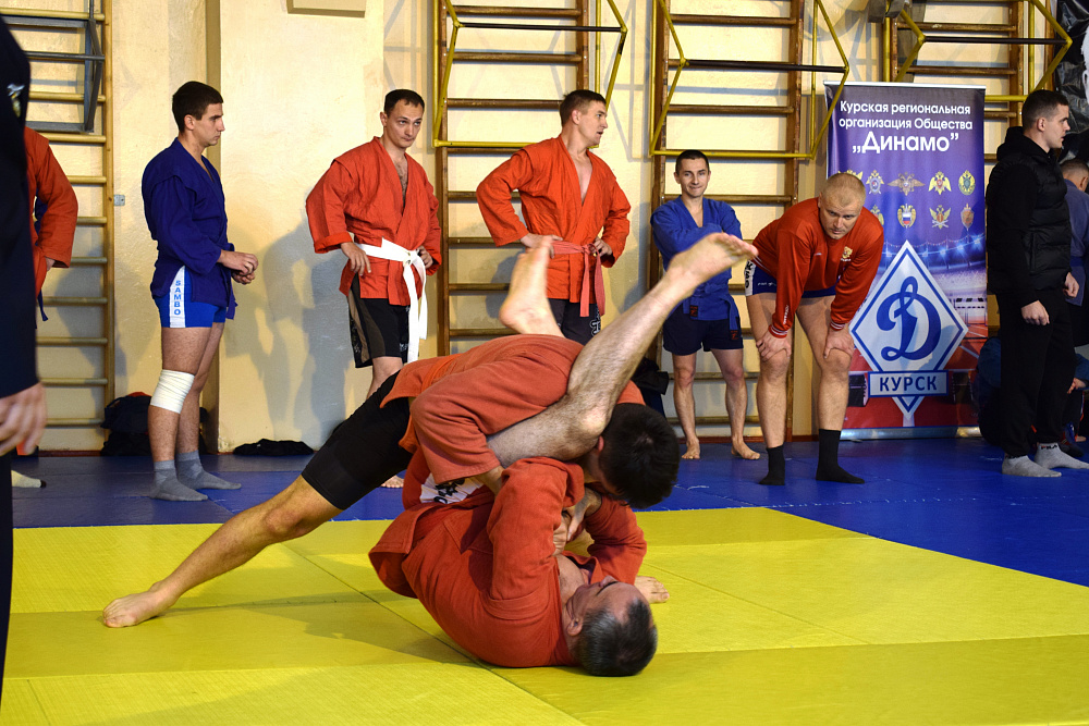 В Курске прошел динамовский чемпионат по борьбе самбо