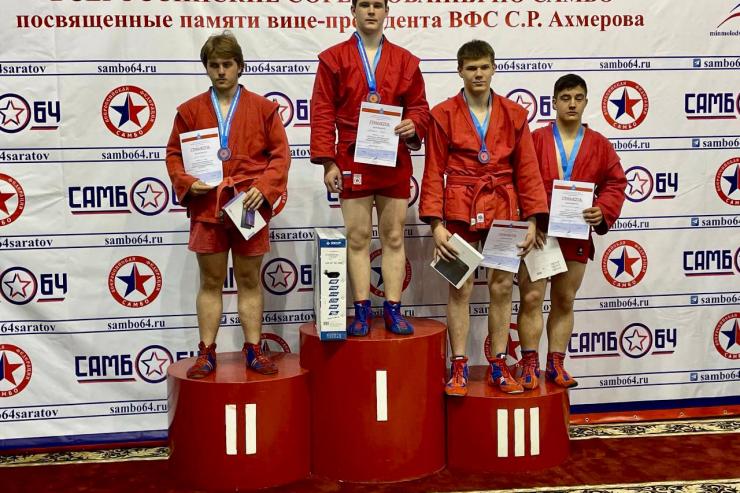 Тульский динамовец завоевал золотую медаль на XVI Всероссийских соревнованиях по самбо среди юношей