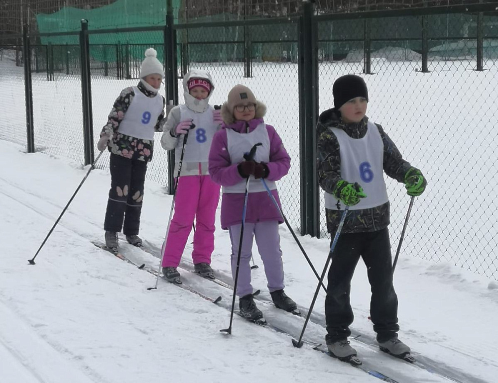 Юные динамовцы определили сильнейших в соревнованиях по лыжным гонкам в Новосибирске 