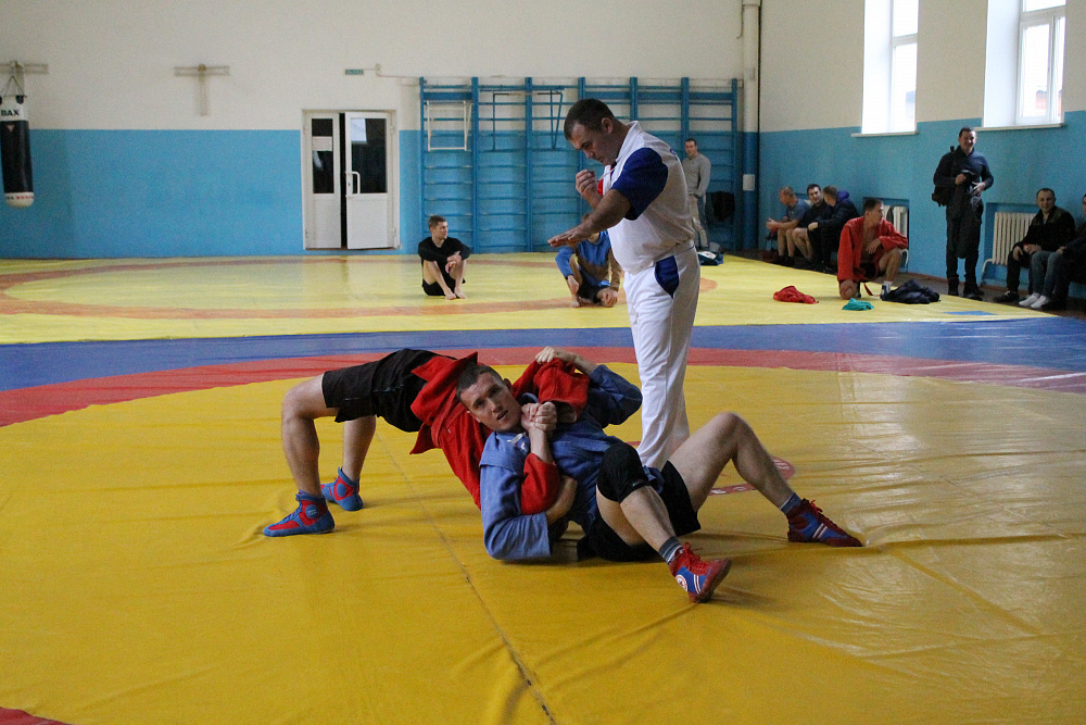 В Саранске прошли динамовские соревнования по борьбе самбо