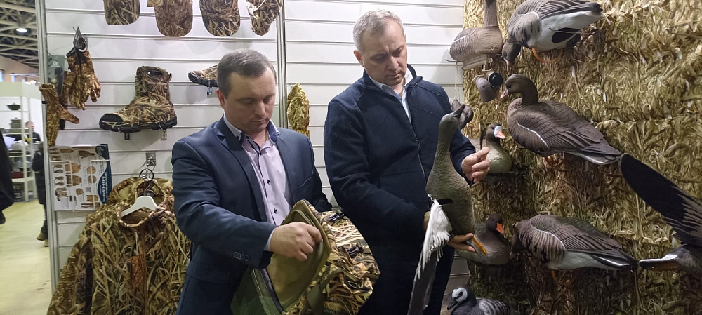 Сотрудники центрального аппарата Общества «Динамо» и Росохотрыболовсоюза посетили Международную выставку «Охота и рыболовство на Руси»