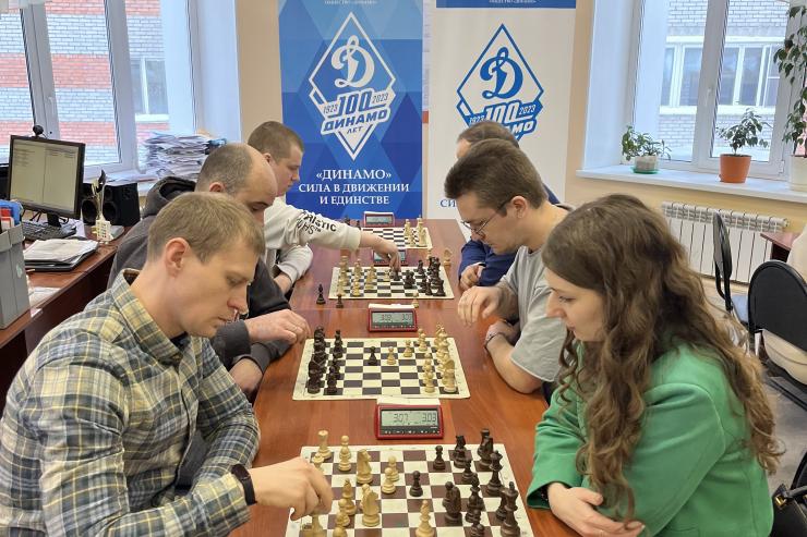 В Томске прошли динамовские соревнования по шахматам 