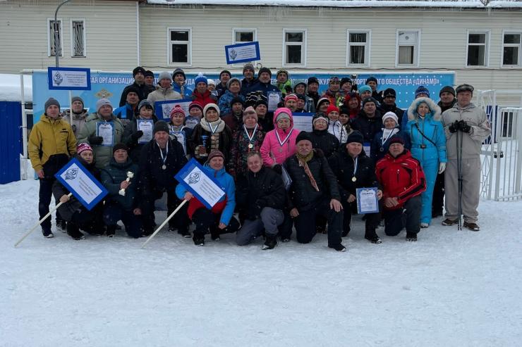 На лыжной базе «Динамо» состоялся спортивный праздник среди ветеранов ОВД Пермского края