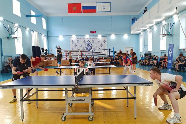 В Красноярске завершился чемпионат «Динамо» по настольному теннису 
