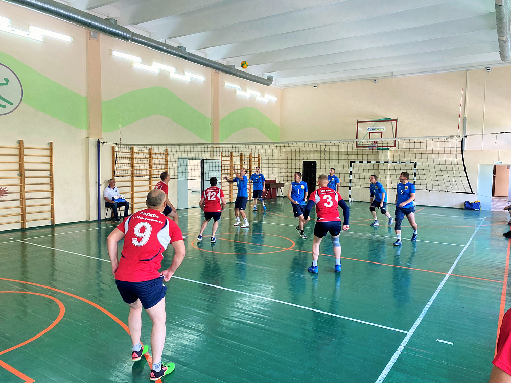 В Новороссийске состоялись динамовские соревнования по волейболу