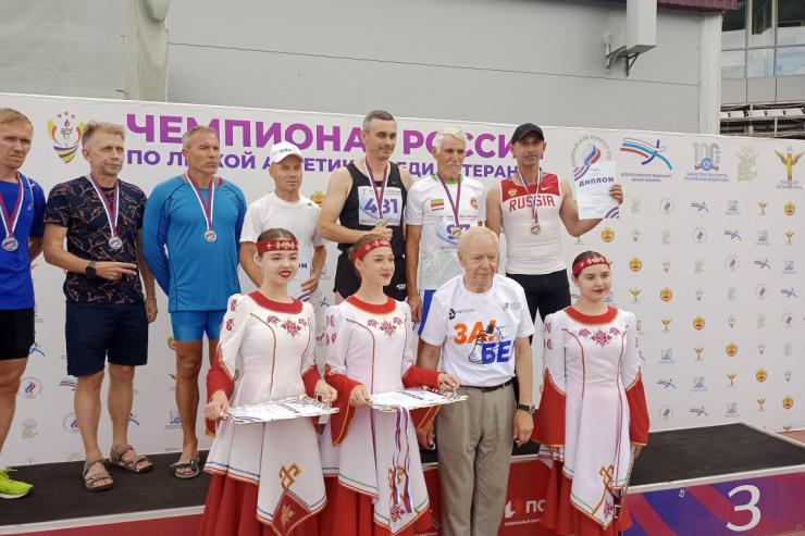 Динамовцы Татарстана успешно выступили на чемпионате России по легкой атлетике