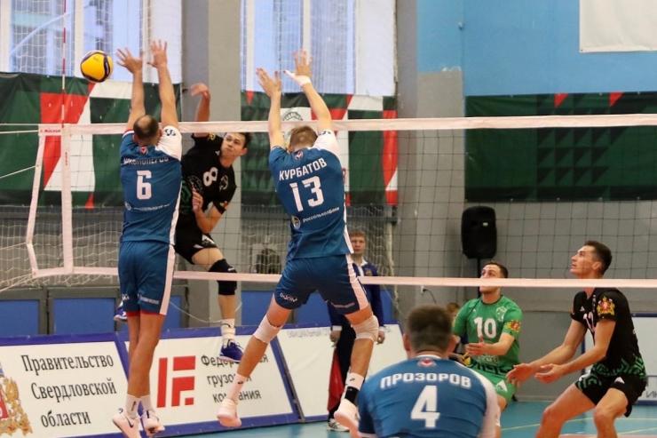 В Екатеринбурге завершился выездной тур Высшей лиги «А» по волейболу