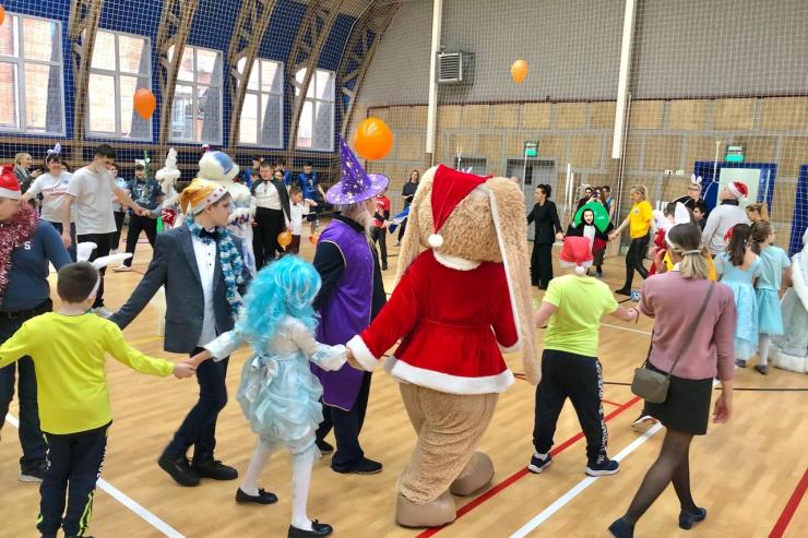 В Ростове-на-Дону при поддержке «Динамо» состоялся новогодний праздник для детей с ограниченными возможностями здоровья
