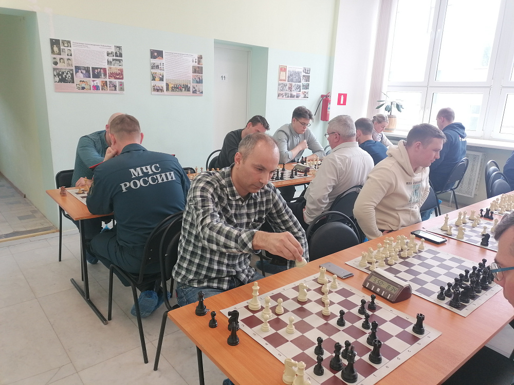 В Петрозаводске прошли динамовские соревнования по шахматам  