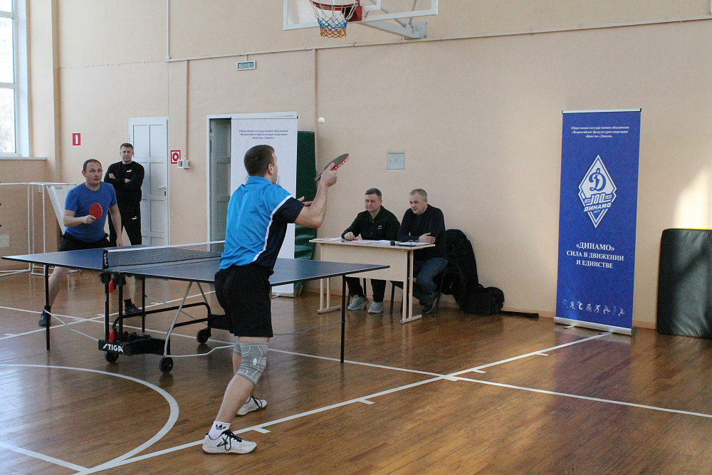  В Саранске завершились динамовские соревнования по настольному теннису