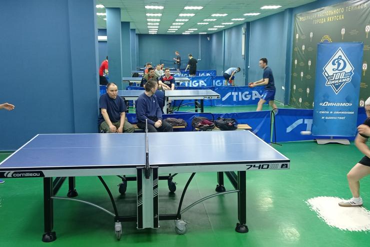 В Якутске состоялись динамовские соревнования по настольному теннису