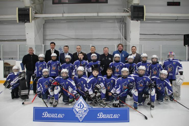 В Казани состоялось открытие хоккейного турнира, посвященного 100-летию «Динамо»