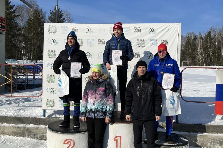В Томске состоялись соревнования по лыжным гонкам «Динамовская лыжня»