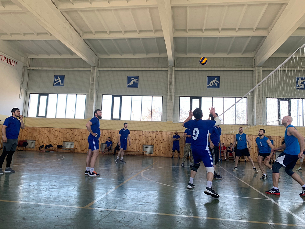 В Грозном прошли динамовские соревнования по волейболу