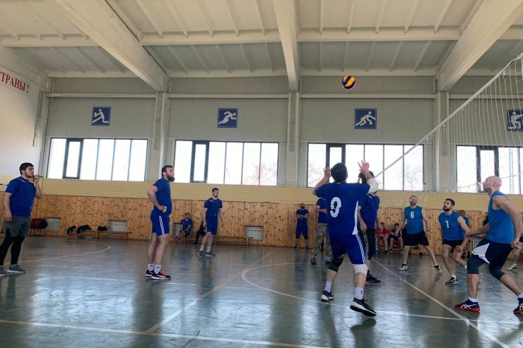 В Грозном прошли динамовские соревнования по волейболу