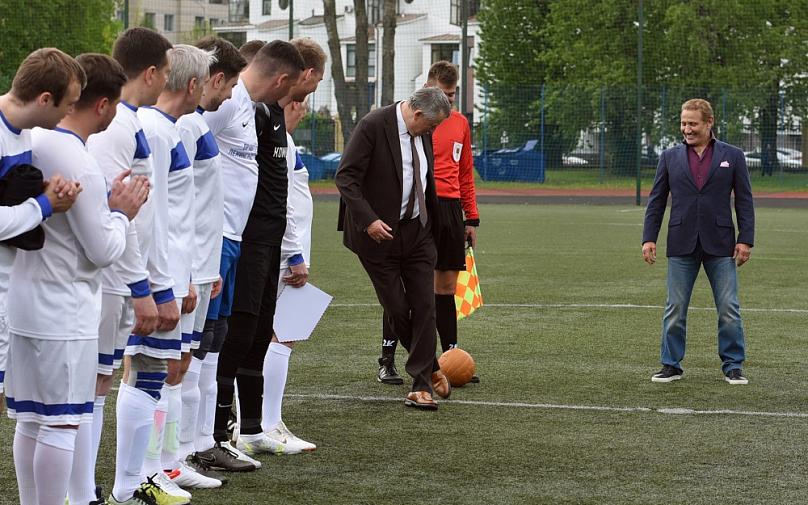 В Санкт-Петербурге на стадионе «Динамо» прошли торжественные мероприятия, посвященные 80-й годовщине блокадного матча по футболу