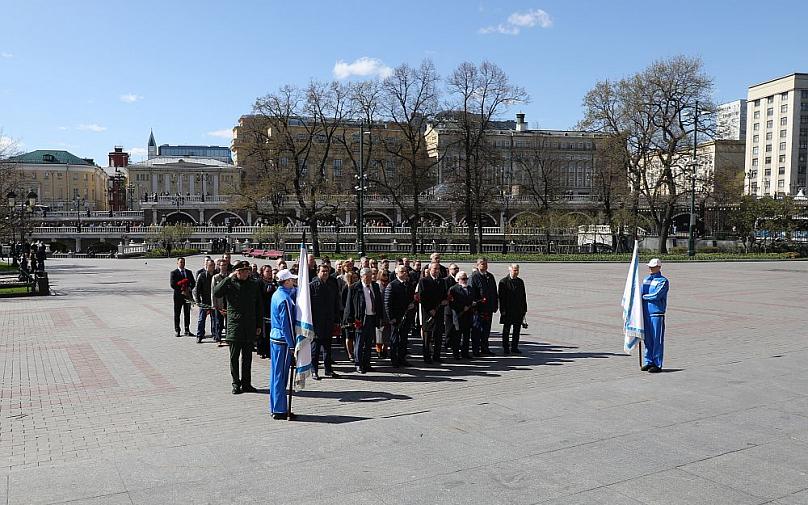 Центральный аппарат Общества «Динамо» провел торжественную акцию, посвященную 77-летию Великой Победы