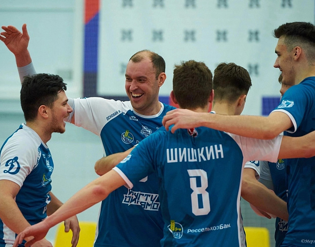 Волейболисты «Динамо-ИжГТУ» выиграли у «Грозного» в Высшей лиге А 