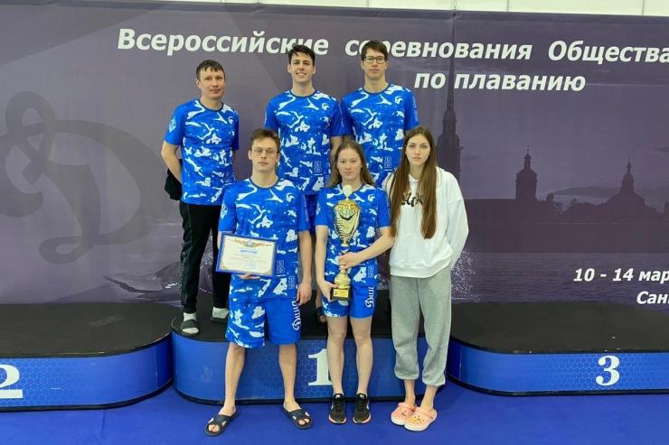 Сборная команда «Динамо-Удмуртия» стала второй на всероссийских соревнованиях Общества «Динамо» по плаванию
