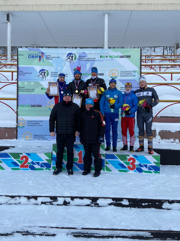 Башкирский динамовец стал победителем шестого этапа Кубка России по биатлону