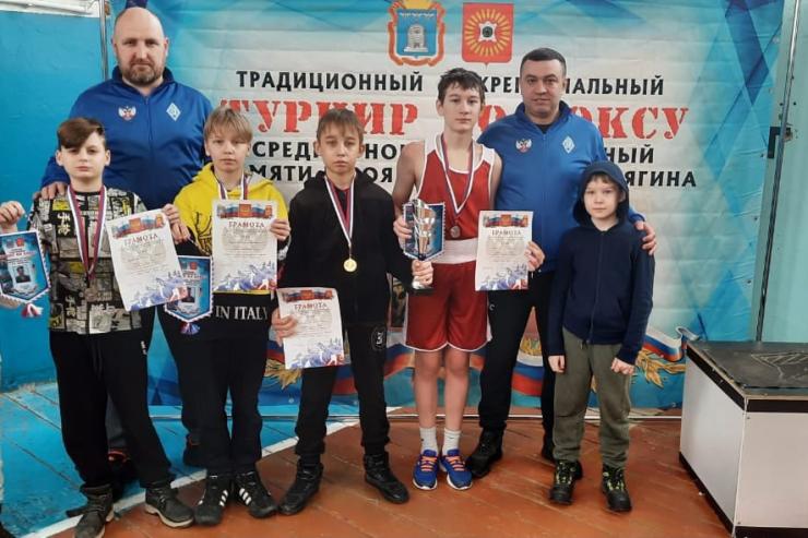 Юные динамовцы успешно выступили в Открытом турнире по боксу памяти Героя России Комягина