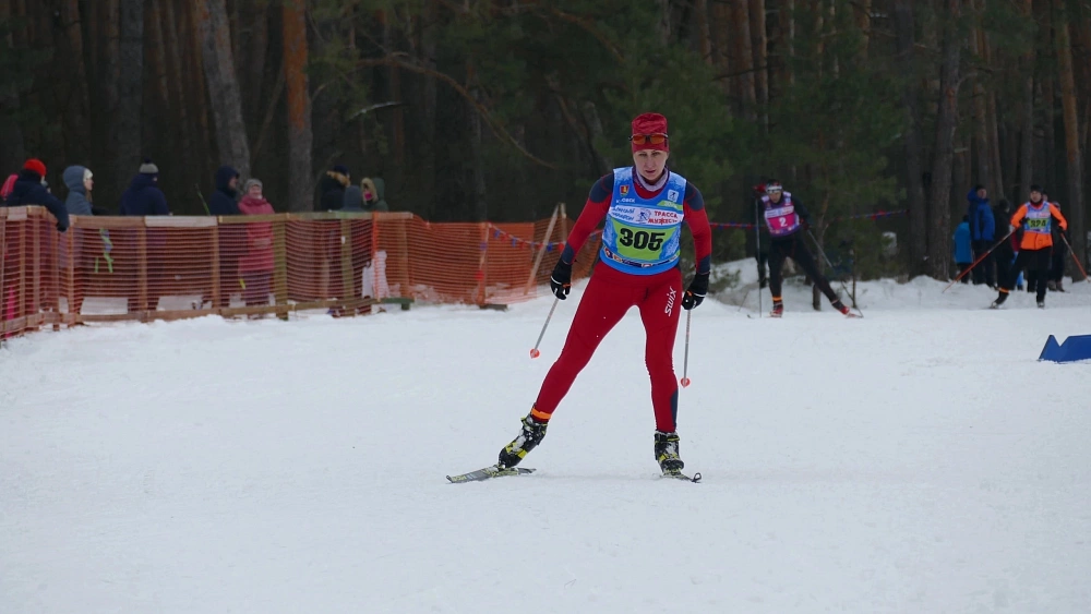 Тамбовские динамовцы приняли участие в лыжном марафоне «Трасса мужества –2023»