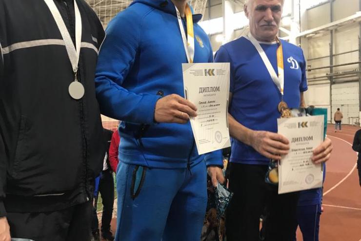 Динамовцы — победители зимнего чемпионата по легкой атлетике среди ветеранов