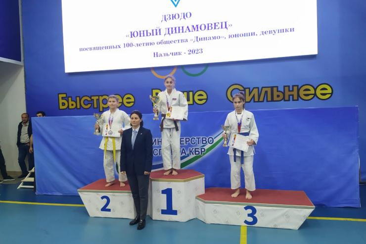 Северо-Осетинские динамовцы успешно выступили на соревнованиях по дзюдо в Нальчике 