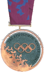 XVII Зимние Олимпийские игры - Бронзовая медаль