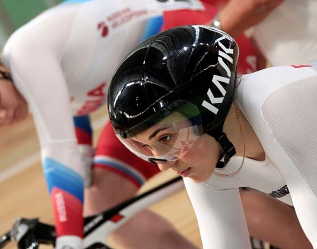 Динамовская спортсменка обновила мировой рекорд на ЧР по велосипедному спорту на треке