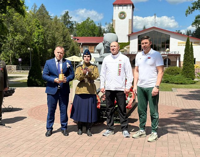 В Беловежской пуще в Беларуси завершился международный автовелопробег «Динамо»