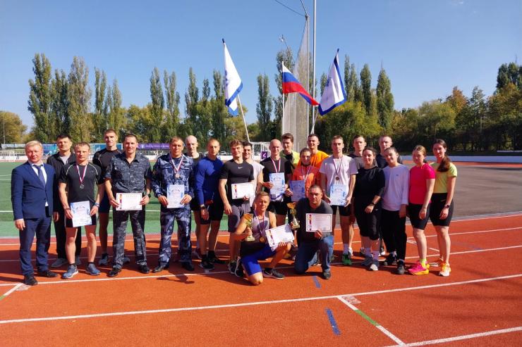 В Воронеже прошли динамовские соревнования по служебному двоеборью