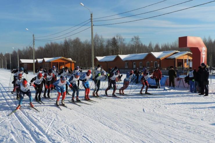 Рязанская область. Командные соревнования по лыжным гонкам