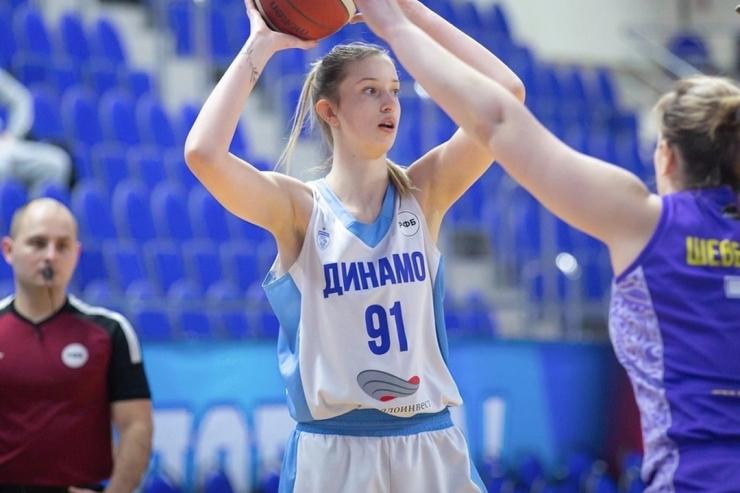 Баскетболистки курского «Динамо» выиграли у «Вологды-Чевакаты» в женской Суперлиге 